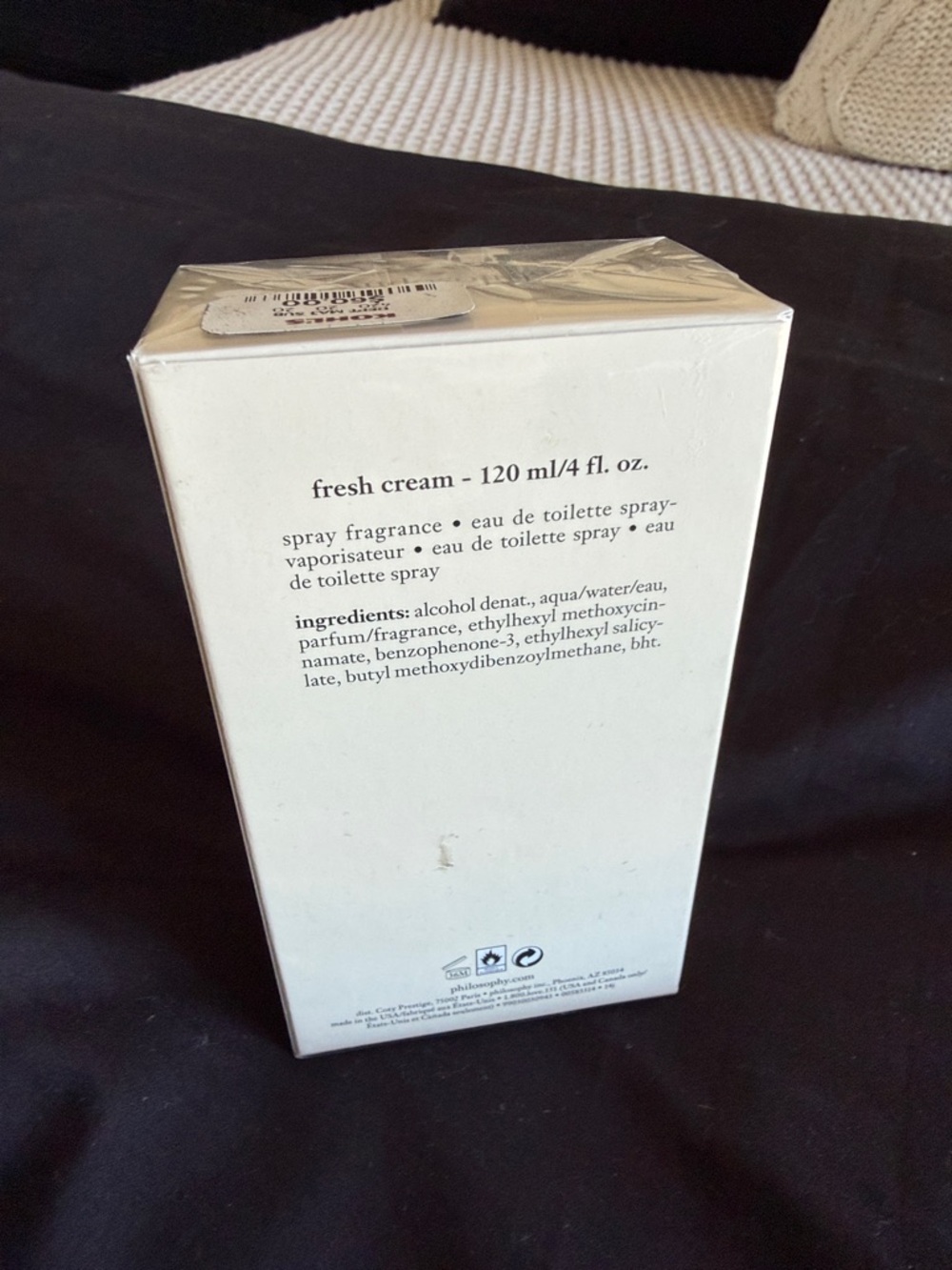 Philosophy fresh cream 4 oz spray fragrance - Picture 3 of 3